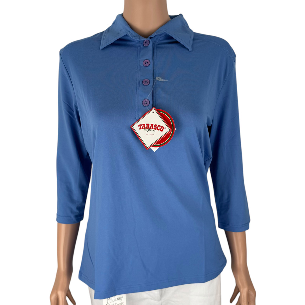 Tabasco Sport Ladies 3/4 Sleeve Polo Shirt - Ladies XS (WT150-12)